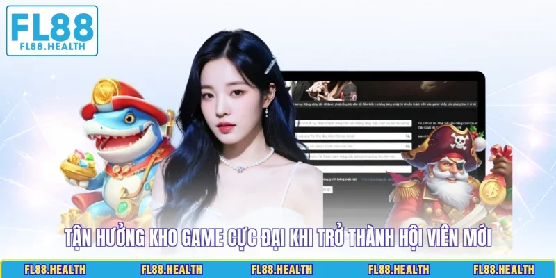 Tận hưởng kho game cực đại khi trở thành hội viên mới